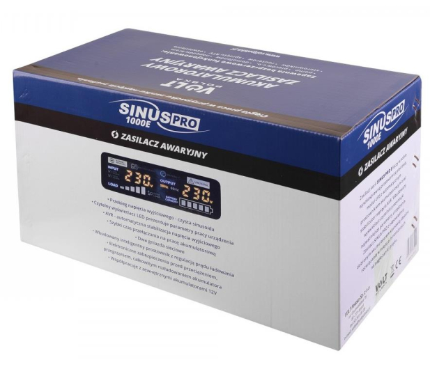 VOLT SINUS PRO 1000 E 12/230V (1000VA/700W) 3SP091012E - 1073365 - zdjęcie 6